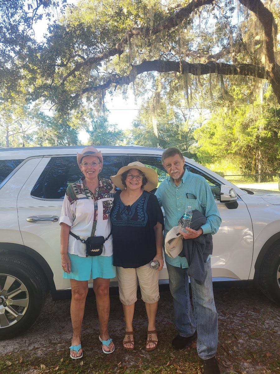 Art and Carol Gann taking Terry's Rides